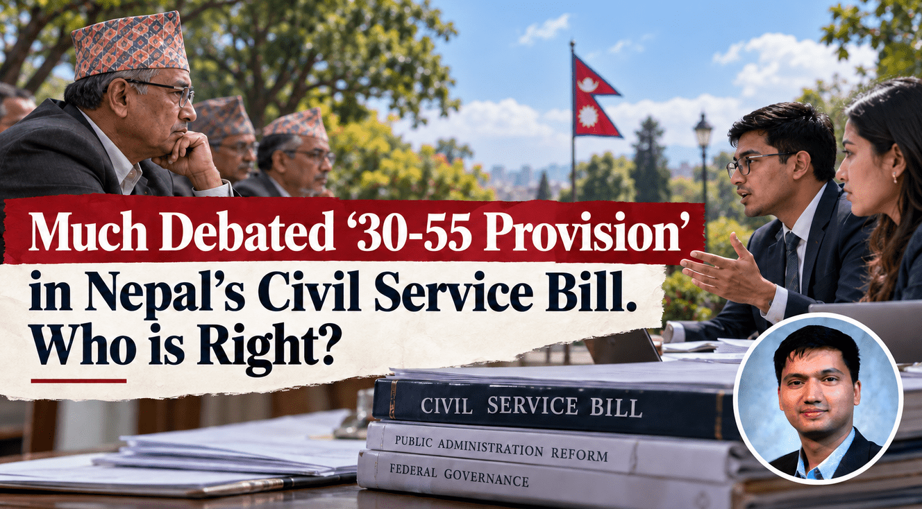 Nepal_Civil_Service_Bill_Debate 30-55 Provision